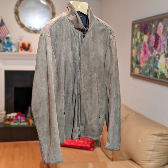 Giorgio Armani Goat Skin Men's Jacket (size 46)